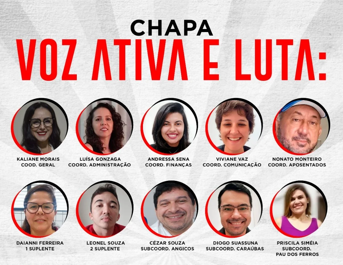 Coordenação eleita para o triênio 2023/2026