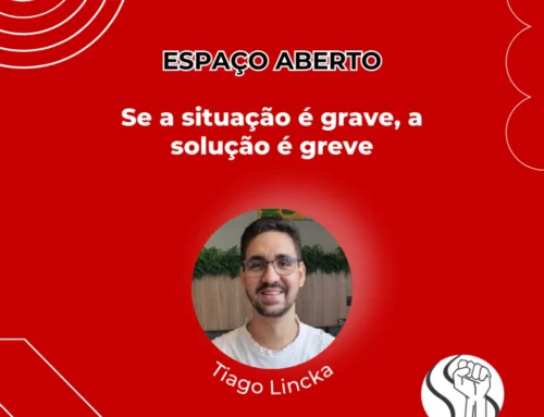 Se a situação é grave, a solução é greve