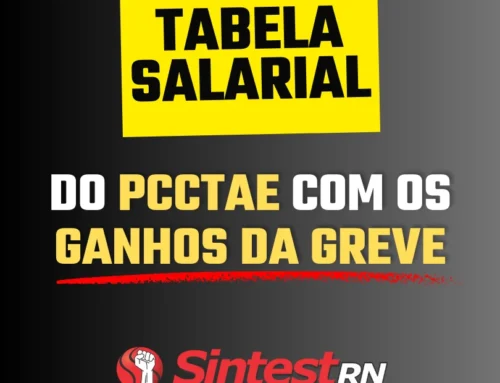Confira a tabela salarial do PCCTAE com os ganhos da greve de 2024