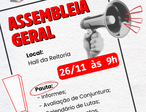 SINTEST convoca TAEs para Assembleia Geral nesta quarta, 26