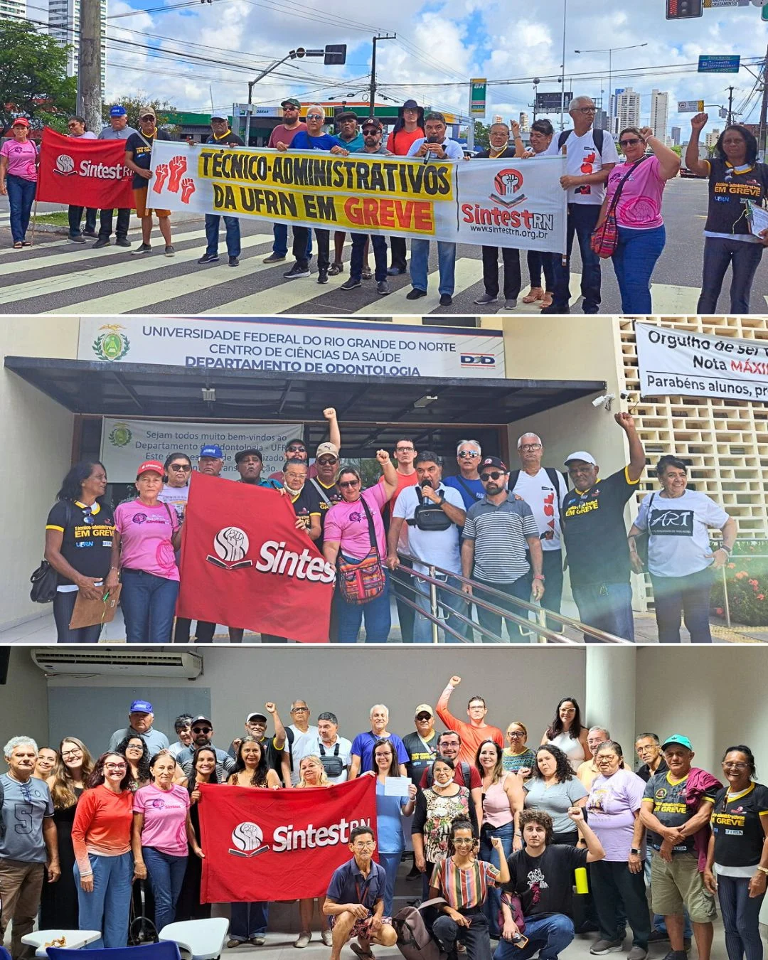 Mobilização no DOD-UFRN amplia diálogo com técnico-administrativos sobre a greve