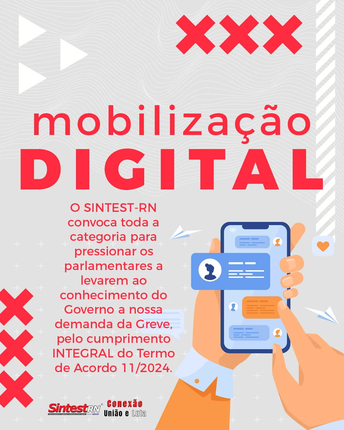 Mobilização digital!