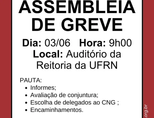 Assembleia de greve