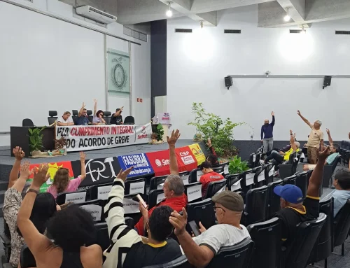Assembleia de greve do SINTEST-RN debate avaliação de desempenho, RSC e rumos do movimento