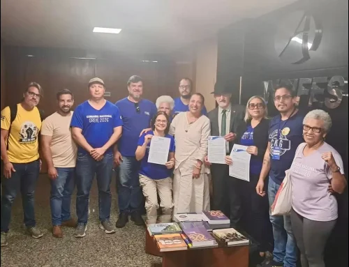 Fábio Araújo representa o Sintest/UFERSA durante reunião com representantes da Andifes em Brasília