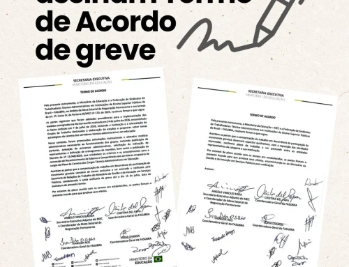 MEC e FASUBRA assinam Termo de Acordo de greve de 2026