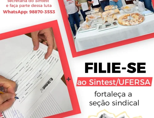 Fortaleça o SINTEST/UFERSA!