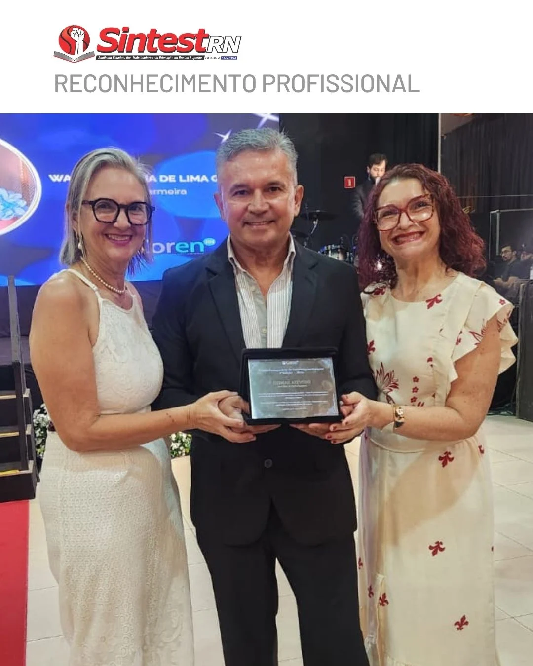 Servidor da UFRN é 1º lugar no Prêmio Protagonista da Enfermagem Potiguar